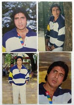 Bollywood Actor Amitabh Bachchan 2 Rare Post card Postcards Lot Set India Star - £18.68 GBP