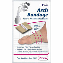 Pedifix Arch Bandage Pair Supports Weak Fallen Arches Reduces Bunions Pr... - $17.02