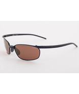 Bolle Lift 11028 Satin Black / Brown Polarized AG 14 Sunglasses 57mm - £111.30 GBP
