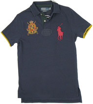 NEW! Polo Ralph Lauren Big Pony Polo Shirt! Jockey Club  Custom Fit  Mesh Fabric - £51.50 GBP