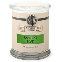 Archipelago Signature Glass Jar Candle - Bamboo Teak 8.62oz - £23.37 GBP