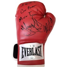 Mike Tyson Signed Boxing Glove with DJ Jazzy Jeff Autograph Beckett JSA Duo Auto - £545.11 GBP