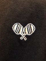 NWT SIGRID OLSEN Black & White Pickleball Sleeveless Polo Golf Shirt S M L XL image 3