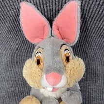 Disney Store Bambi Thumper Bunny Rabbit 13” Plush Stuffed Animal Toy Emb... - $18.44