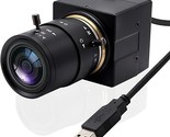 Usb Camera 4K Ultra Hd Webcam With Zoom Lens 2.8-12Mm, Manual Focus Came... - $220.99