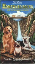HOMEWARD BOUND THE INCREDIBLE JOURNEY DISNEY VHS NEW RARE - £5.44 GBP