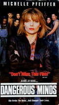 Dangerous Minds VHS 1997 Drama Michelle Pfeiffer Hollywood Pictures Home Video - $3.33