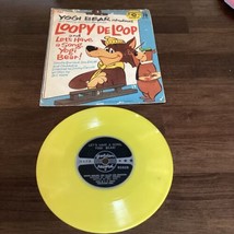 Loopy Deloop 1960 78rpm Lets Have A Song Yogi Bear Yellow Record Rare - £9.57 GBP