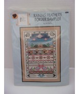 Pitter Patterns J M Keeling Cross Stitch Kit Raining Feathers Border Sam... - £14.03 GBP