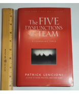 The Five Dysfunctions of a Team A Leadership Fable Hardcover Book Lencioni - $5.90