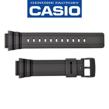 Genuine CASIO Watch Band Strap MRW-S300 MRW-S300H-1B Black Rubber - £14.97 GBP