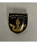 Vintage Enamel Pin New Waterford Nova Scotia - $8.00
