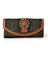 Ladies Soft Faux  Leather Clutch Purse Credit Card Wallet. - $8.59
