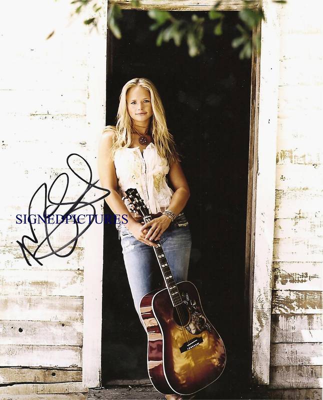 Primary image for MIRANDA LAMBERT SIGNED AUTOGRAPHED 8x10 RP PHOTO BEAUTIFUL COUNTRY MUSIC