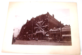 c1907 William Taylor Son Dry Goods Store Cabinet Photo Euclid Ave Cleveland Oh - £37.19 GBP