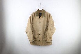 Vtg Y2K 2002 Gap Mens Large Distressed Quilted Canvas Chore Barn Jacket ... - £51.39 GBP