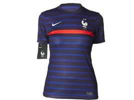 T-shirt Nike Fff Stadium Home Europea Da Donna L Europea / M Usa NK01 T1G - $32.28