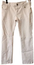 Simply Vera Wang Womens Jeans Size 2 White Cotton Blend Roll Cuff Capri ... - $288.56 MXN
