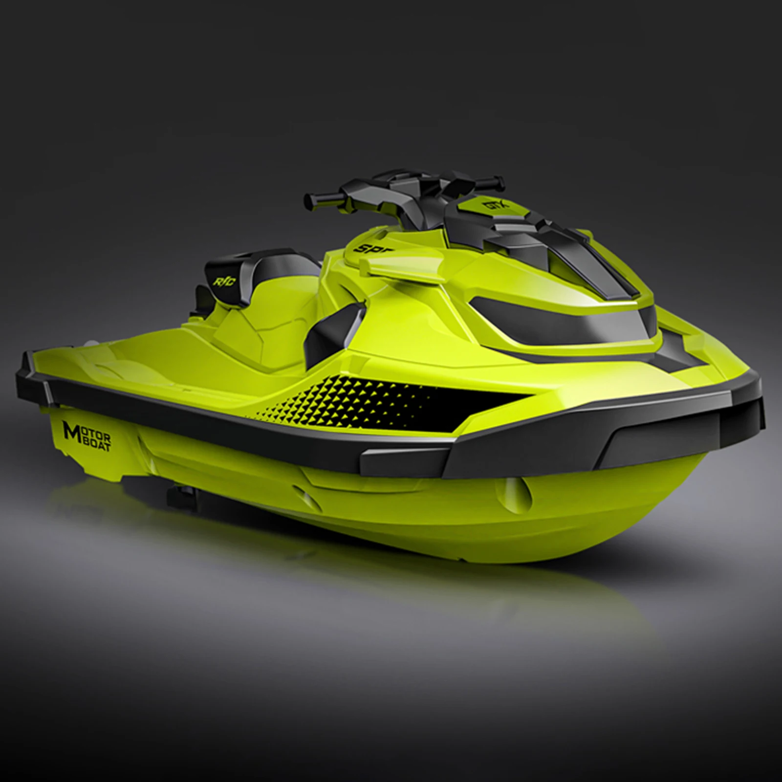 2.4G RC Motorboat with LED Light 60m Control Distance Water RC Speedboat Toy No - £28.80 GBP+