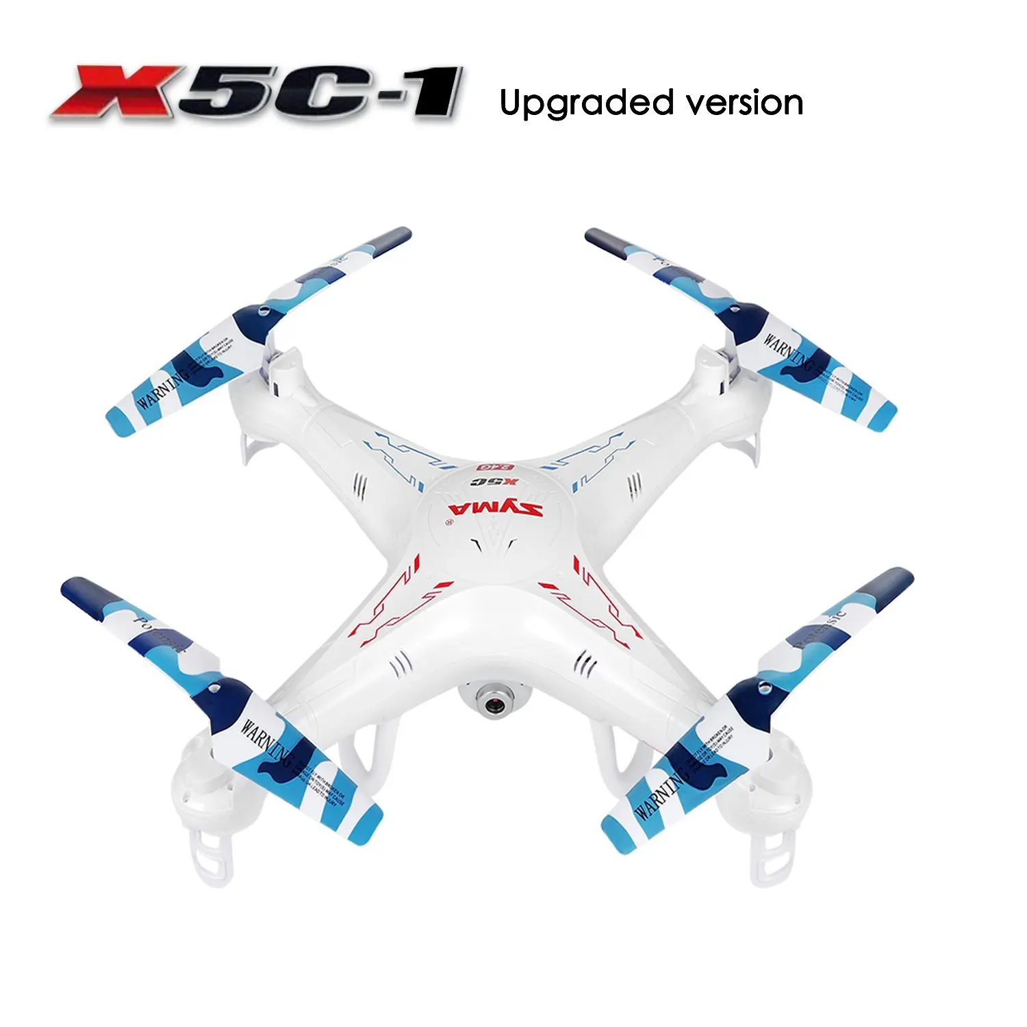 RC Quadcopter,Upgraded X5C-1 Syma Explorer 2.4GHz 6 Axis Gyro 4CH RC Drone with - £67.96 GBP