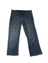 Liz Claiborne Axcess Jeans Womens 8 Blue Denim  Modern Fit Mid - $282.04 MXN