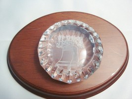 Waterford? Liberty Bell Round cut glass paperweight [2] - $29.69