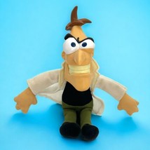 Jakks Disney XD Phineas &amp; Ferb Dr Heinz Doofenshmirtz Gabble 8” Vinyl/Plush Doll - £10.90 GBP