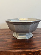 Rare Vintage Oneida Cambridge Colonial Pewter Queen Anne Large Fruit Bow... - $186.11