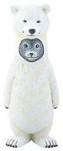 White and Grey Seal as Polar Bear Dupers Decorative Figurine Statue - £16.73 GBP