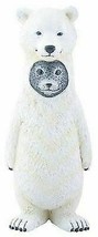 White and Grey Seal as Polar Bear Dupers Decorative Figurine Statue - $28.60 CAD