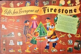 Firestone Tires Christmas Gifts for everyone holidays 1943 Vintage 2-Pri... - €9,22 EUR