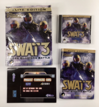 SWAT 3: Close Quarters Battle Elite Edition PC Big Box with manuals Sierra - £15.95 GBP