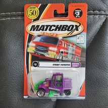 Matchbox 50TH 2002 Hometown Heroes Street Sweeper #3 Purple 95199 - £6.81 GBP