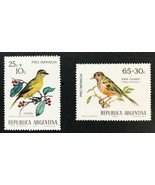Argentina #B56-7 Birds MNH - £2.39 GBP