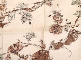 Vintage RETRO Fabric 1950s Art Moderne Covington Mills NWT  Satinex Prin... - $774.85 MXN