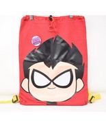 Teen Titans Go To the Movies Backpack w/purple Pin 13 x 18 - €34,23 EUR