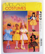 McCall&#39;s P213 Princess Storybook Costumes Sewing Pattern Girls&#39; sizes 3-... - $10.00