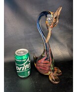 Cigno collo Lungo Veneziano Murano Vetro Artistico Statua Jico Stile 11 ... - $2,291.02 MXN