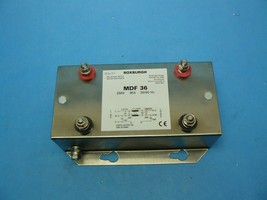Roxburgh EMC MDF36 Drive Power Line RFI Filter 36 Amp 250 VAC 1 Ph 1 Yr Warranty - £78.79 GBP
