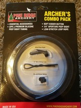 New Pine Ridge Archer&#39;s Black Peep Combo Pack (1/4&quot; Aperture) #2584-BK - £2.69 GBP