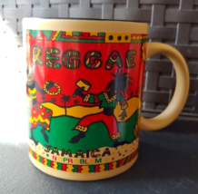 Reggae Coffee Mug Cup Jamaica NO Problem Ceramic Vintage Souvenir - $18.76
