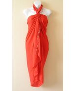 Cruise Beaded SwimSuit Women Beach Summer Coverup Wrap Sarong Pareo Dress - $12.90