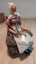 Bambola tedesca vintage.  testa in ceramica. 1950-60. - £54.34 GBP