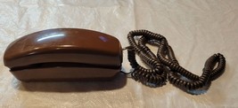 Vintage Bell Trimline Corded Landline Touch Tone  Receiver Phone Brown - £8.39 GBP