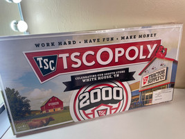 Tractor Supply Monopoly New Sealed board game TSCOPOLY 2000 Edition  - $20.78
