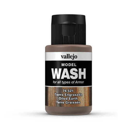 Vallejo Model Wash 35mL - Oiled Earth - $33.50
