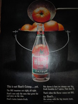 Hunt&#39;s Tomato Catsup Tomato&#39;s In Bottle Print Magazine Ad 1965 - $5.99