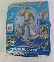 BRAND NEW Skylanders Wash Buckler Costume Kids Pirate Octopus Boys MED 8-10 - £24.18 GBP
