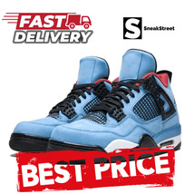 Sneakers Jumpman Basketball 4, 4s - Blue/Scot (SneakStreet) high quality... - $89.00