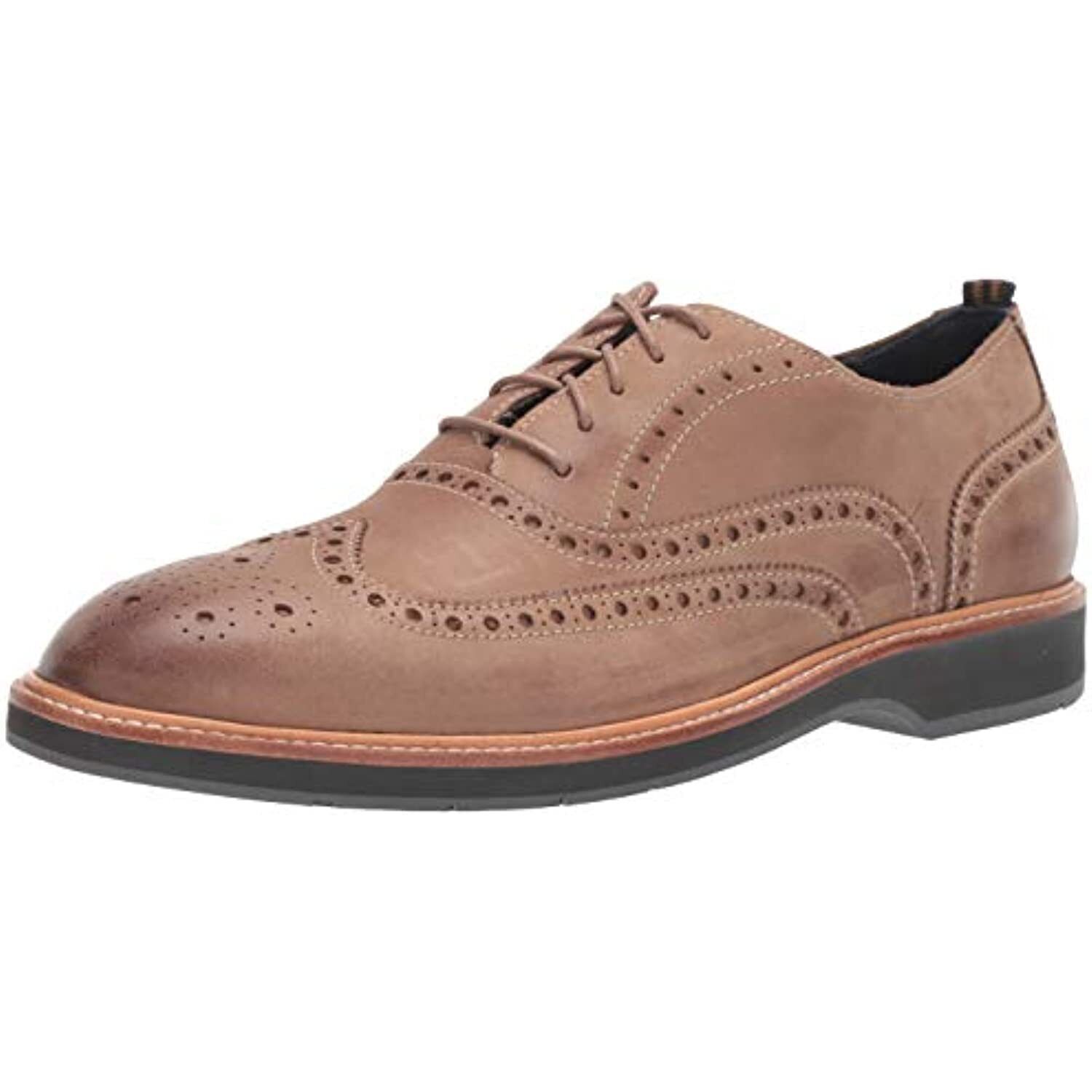 Cole Haan Men's Morris Wing Oxford Nubuck Shoe C30695 Taupe/Brown Size 8M - £51.94 GBP
